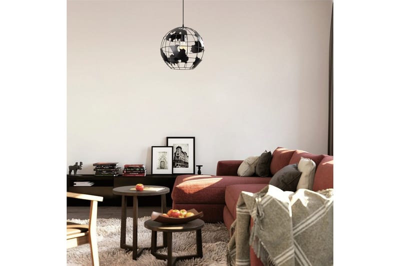 Kattovalaisin Sourab Loomba Musta - Musta - Valaistus - Sisävalaistus & lamput - Ikkunavalaisimet - Ikkunavalaisin riippuva