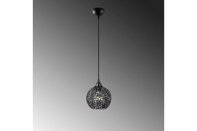 Kattovalaisin Souvik Musta - 17 x 17 x 118 cm - Valaistus - Sisävalaistus & lamput - Ikkunavalaisimet - Ikkunavalaisin riippuva