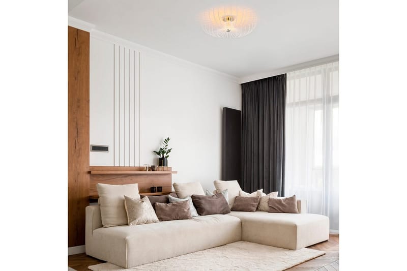 Kattovalaisin Subbersta Valkoinen Halkaisija: 56 cm - Halkaisija: 56 cm - Valaistus - Sisävalaistus & lamput - Ikkunavalaisimet - Ikkunavalaisin riippuva