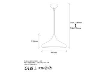 Kattovalaisin Subesh Tumma Antiikki - Tumma Antiikki - Valaistus - Sisävalaistus & lamput - Ikkunavalaisimet - Ikkunavalaisin riippuva