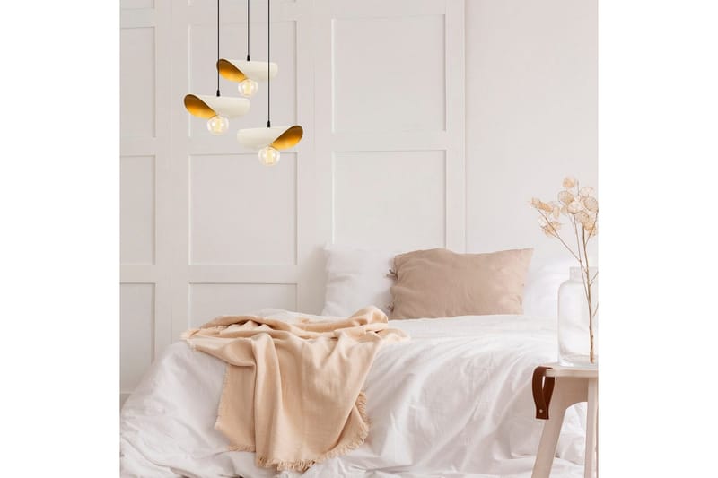 Kattovalaisin Sugana Three Valkoinen / Kulta - Kulta/Valkoinen - Valaistus - Sisävalaistus & lamput - Ikkunavalaisimet - Ikkunavalaisin riippuva