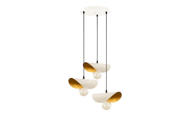 Kattovalaisin Sugana Three Valkoinen / Kulta - Kulta/Valkoinen - Valaistus - Sisävalaistus & lamput - Ikkunavalaisimet - Ikkunavalaisin riippuva