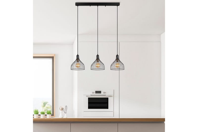 Kattovalaisin Talnor Vaakasuora Kolme - Pronssi/Musta - Valaistus - Sisävalaistus & lamput - Ikkunavalaisimet - Ikkunavalaisin riippuva