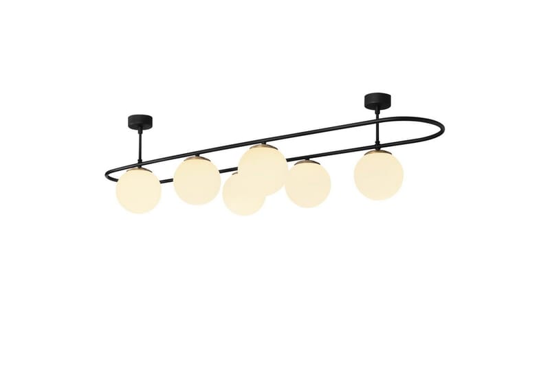 Kattovalaisin Wynel Musta / Valkoinen Kuusi kannatinta - Kuusi kannatinta - Valaistus - Sisävalaistus & lamput - Ikkunavalaisimet - Ikkunavalaisin riippuva