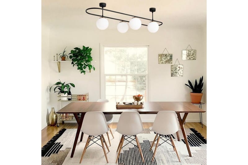 Kattovalaisin Wynel Musta / Valkoinen Neljä pistoketta - Neljä pistoketta - Valaistus - Sisävalaistus & lamput - Ikkunavalaisimet - Ikkunavalaisin riippuva