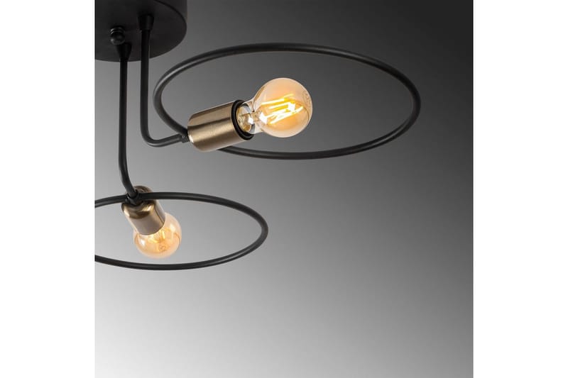 Kattovalaisin Ympyrä musta - Musta - Valaistus - Sisävalaistus & lamput - Ikkunavalaisimet - Ikkunavalaisin riippuva