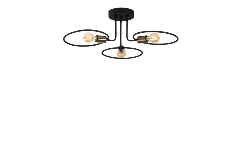 Kattovalaisin Ympyrä musta, Musta