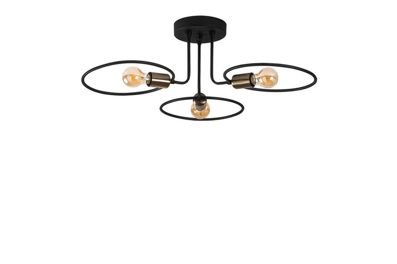 Kattovalaisin Ympyrä musta - Musta - Valaistus - Sisävalaistus & lamput - Ikkunavalaisimet - Ikkunavalaisin riippuva