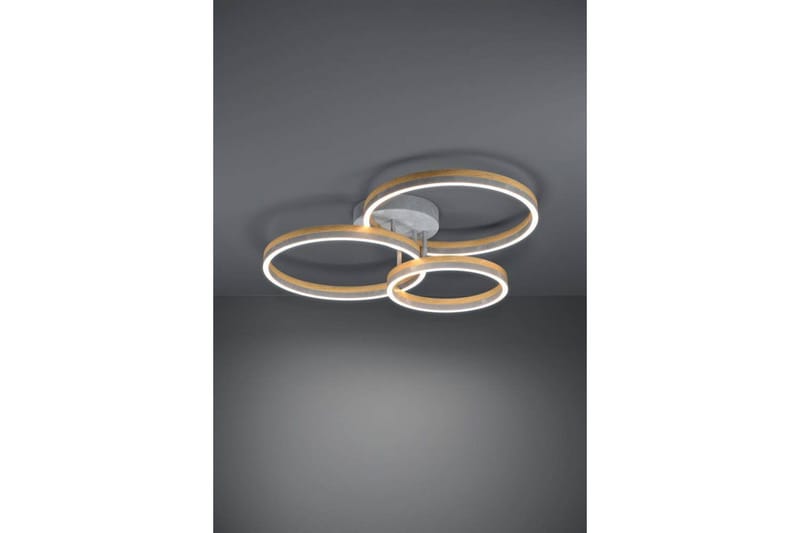 Kattovalaistus Eglo Cadinaro Harmaa/Puu Pyöreä - Valaistus - Sisävalaistus & lamput - Ikkunavalaisimet - Ikkunavalaisin riippuva