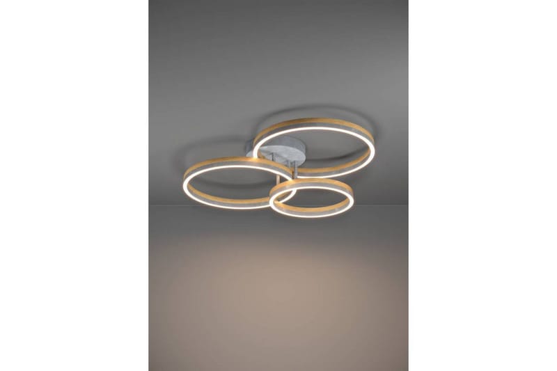 Kattovalaistus Eglo Cadinaro Harmaa/Puu Pyöreä - Valaistus - Sisävalaistus & lamput - Ikkunavalaisimet - Ikkunavalaisin riippuva