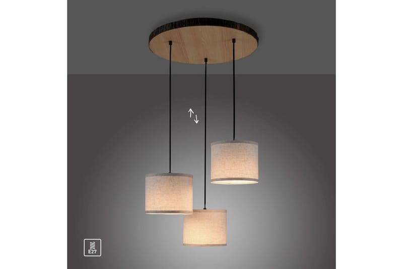 Kattovalo Bark - 52x120x52 cm - Valaistus - Sisävalaistus & lamput - Ikkunavalaisimet - Ikkunavalaisin riippuva