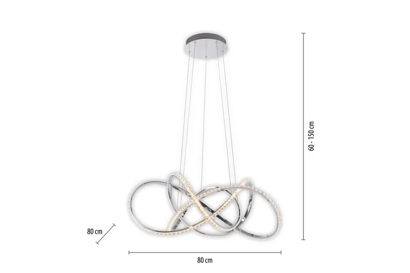 Kiribi Paul Neuhaus Kattovalaisin - Valaistus - Sisävalaistus & lamput - Ikkunavalaisimet - Ikkunavalaisin riippuva