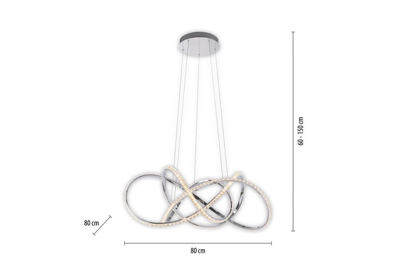 Kiribi Paul Neuhaus Kattovalaisin - Valaistus - Sisävalaistus & lamput - Ikkunavalaisimet - Ikkunavalaisin riippuva