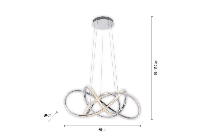 Kiribi Paul Neuhaus Kattovalaisin - Valaistus - Sisävalaistus & lamput - Ikkunavalaisimet - Ikkunavalaisin riippuva