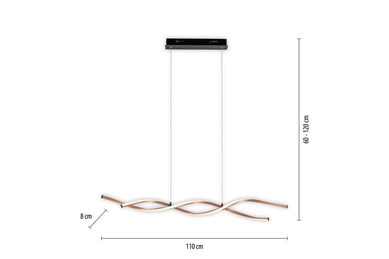 Polina Paul Neuhaus Kattovalaisin - Valaistus - Sisävalaistus & lamput - Ikkunavalaisimet - Ikkunavalaisin riippuva