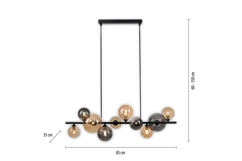 Popsicle Paul Neuhaus Kattovalaisin - Valaistus - Sisävalaistus & lamput - Ikkunavalaisimet - Ikkunavalaisin riippuva