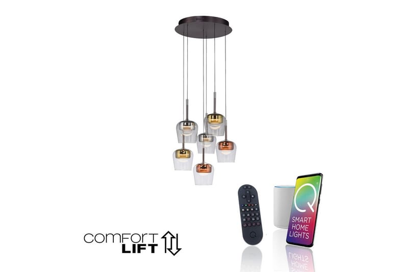 Q-Kon Paul Neuhaus Kattovalaisin - Valaistus - Sisävalaistus & lamput - Ikkunavalaisimet - Ikkunavalaisin riippuva