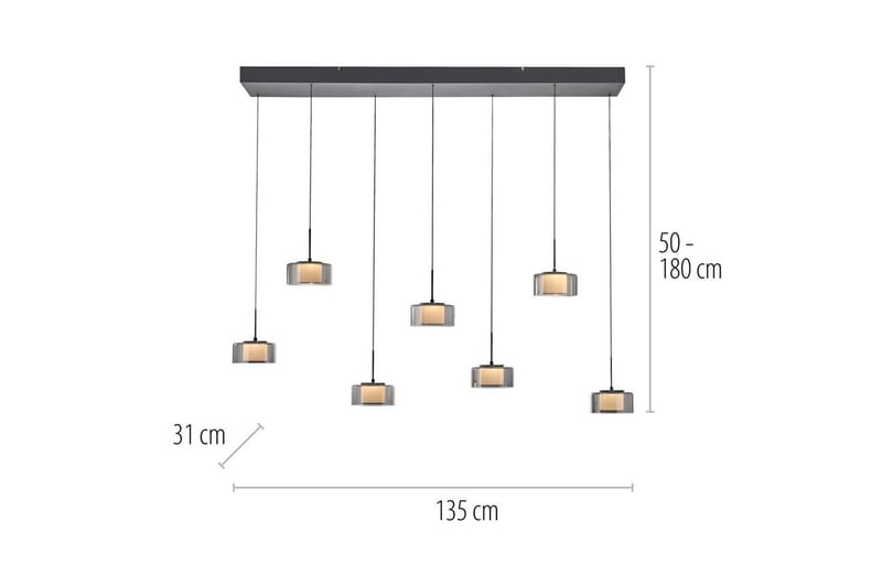Rich Paul Neuhaus -Kattolamppu - Valaistus - Sisävalaistus & lamput - Ikkunavalaisimet - Ikkunavalaisin riippuva