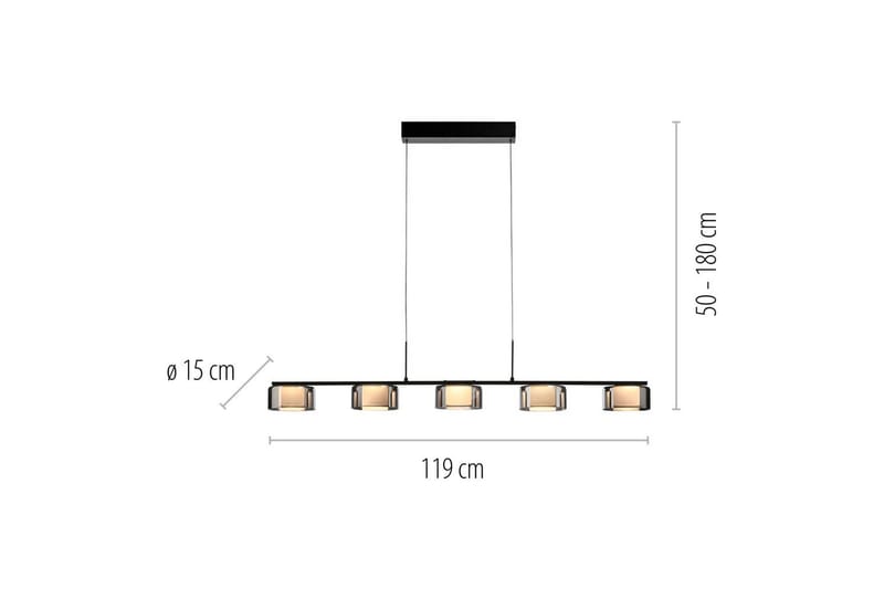 Rich Paul Neuhaus -Kattolamppu - Valaistus - Sisävalaistus & lamput - Ikkunavalaisimet - Ikkunavalaisin riippuva