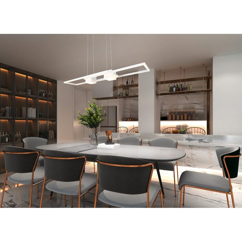 Riippuvalaisin Albany - Mattavalkoinen - Valaistus - Sisävalaistus & lamput - Ikkunavalaisimet - Ikkunavalaisin riippuva