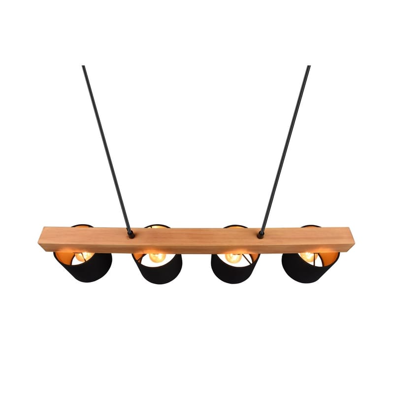 Riippuvalaisin Cameron - Musta/puu - Valaistus - Sisävalaistus & lamput - Ikkunavalaisimet - Ikkunavalaisin riippuva