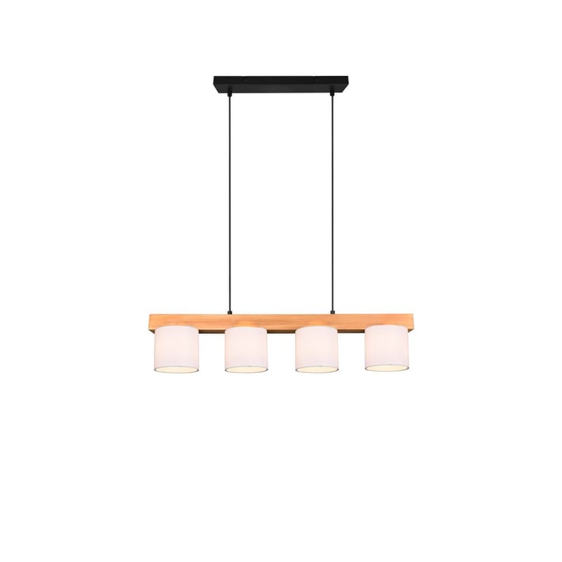 Riippuvalaisin Cameron - Valkoinen/puu - Valaistus - Sisävalaistus & lamput - Ikkunavalaisimet - Ikkunavalaisin riippuva