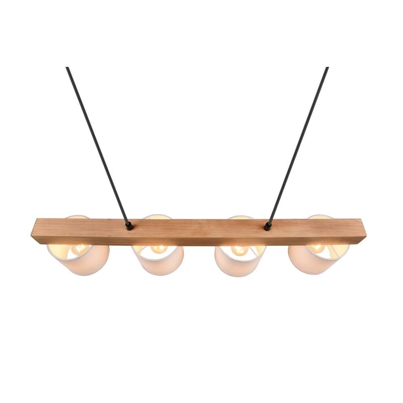 Riippuvalaisin Cameron - Valkoinen/puu - Valaistus - Sisävalaistus & lamput - Ikkunavalaisimet - Ikkunavalaisin riippuva