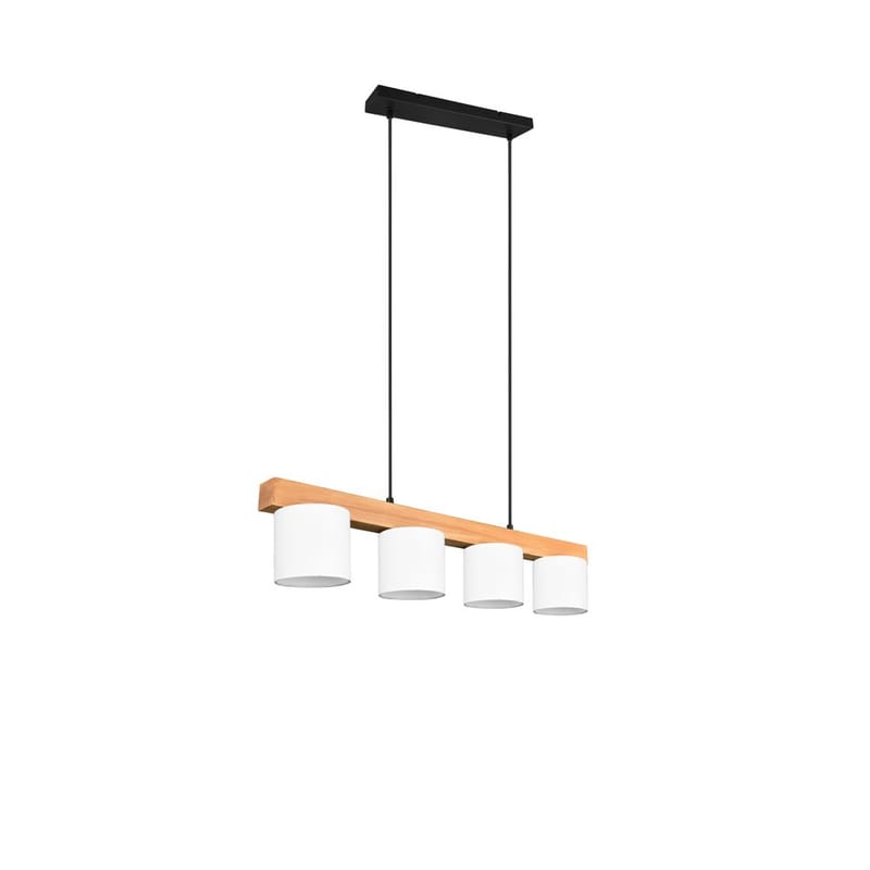 Riippuvalaisin Cameron - Valkoinen/puu - Valaistus - Sisävalaistus & lamput - Ikkunavalaisimet - Ikkunavalaisin riippuva