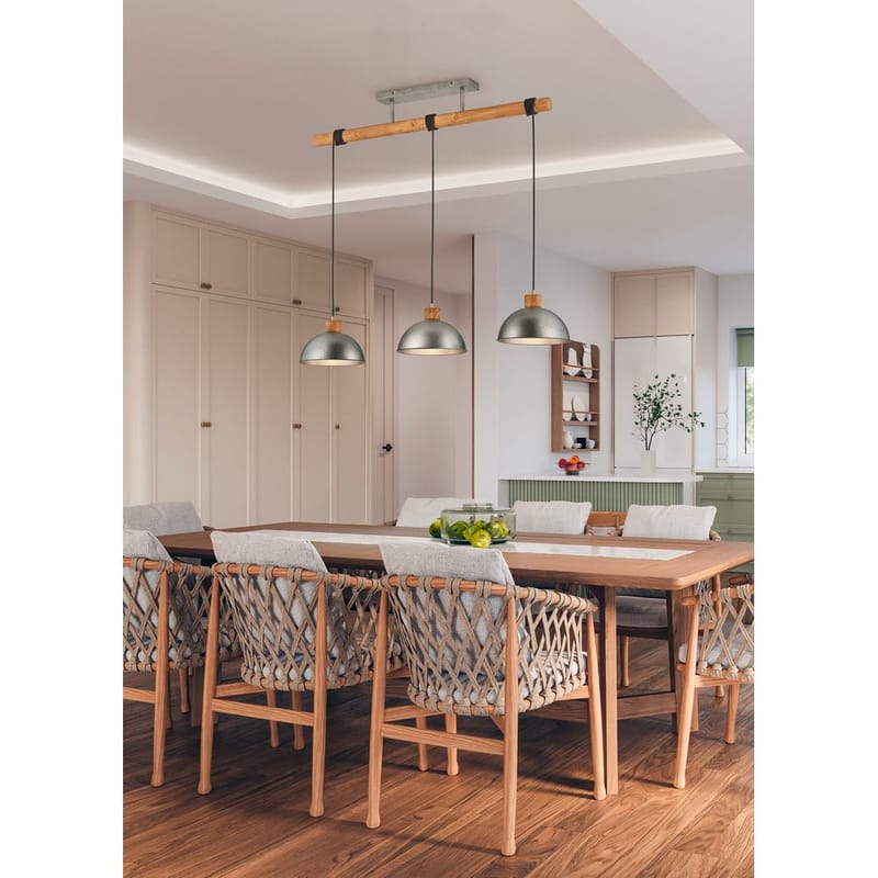 Riippuvalaisin Delhi - 3 lamppua, 3-osainen - Valaistus - Sisävalaistus & lamput - Ikkunavalaisimet - Ikkunavalaisin riippuva