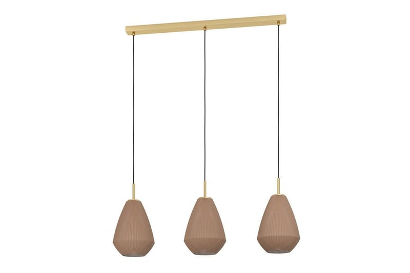 Riippuvalaisin Eglo Caprarola 3 lampulla, Messinki