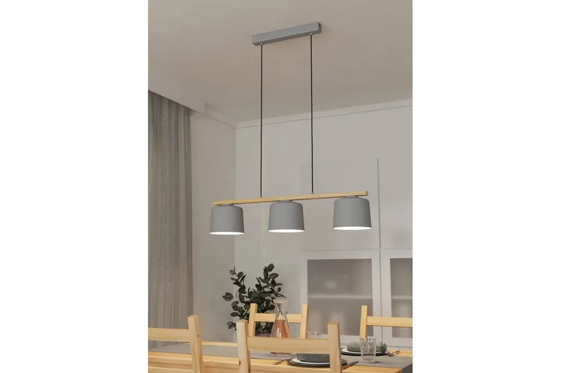 Riippuvalaisin Eglo Mariel - Ruskea/Vaaleanharmaa - Valaistus - Sisävalaistus & lamput - Ikkunavalaisimet - Ikkunavalaisin riippuva