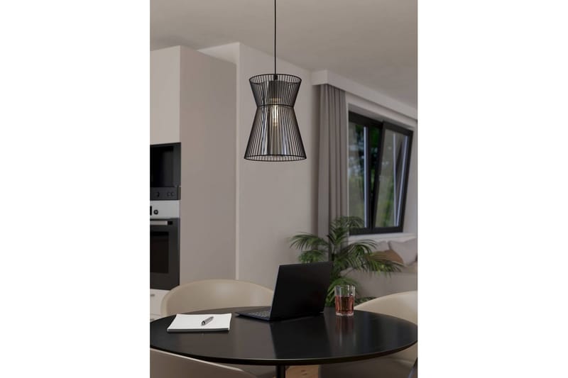 Riippuvalaisin Eglo Maseta Musta Läpinäkyvä - Musta - Valaistus - Sisävalaistus & lamput - Ikkunavalaisimet - Ikkunavalaisin riippuva