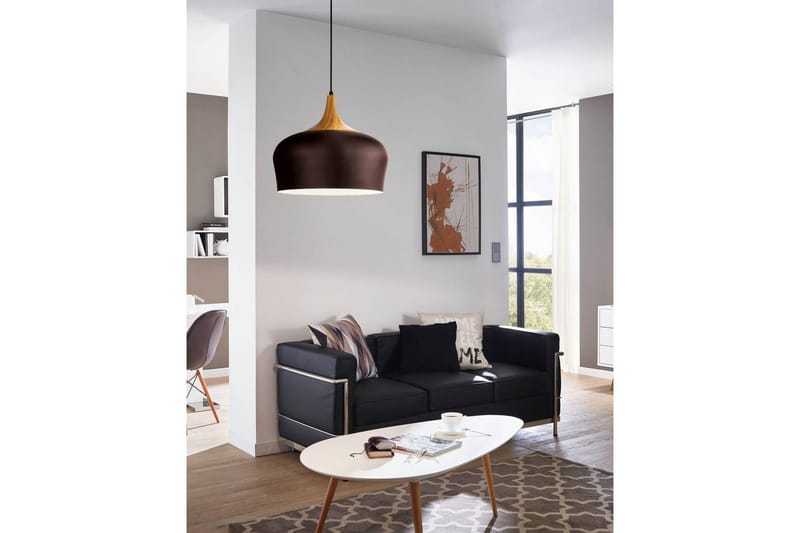 Riippuvalaisin Eglo Obregon Ruskea, Kremi, Tammi - Ruskea/Beige - Valaistus - Sisävalaistus & lamput - Ikkunavalaisimet - Ikkunavalaisin riippuva