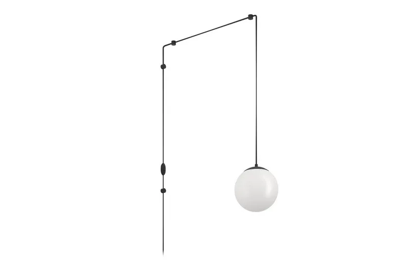 Riippuvalaisin Eglo Rondo 3, Valkoinen/Musta