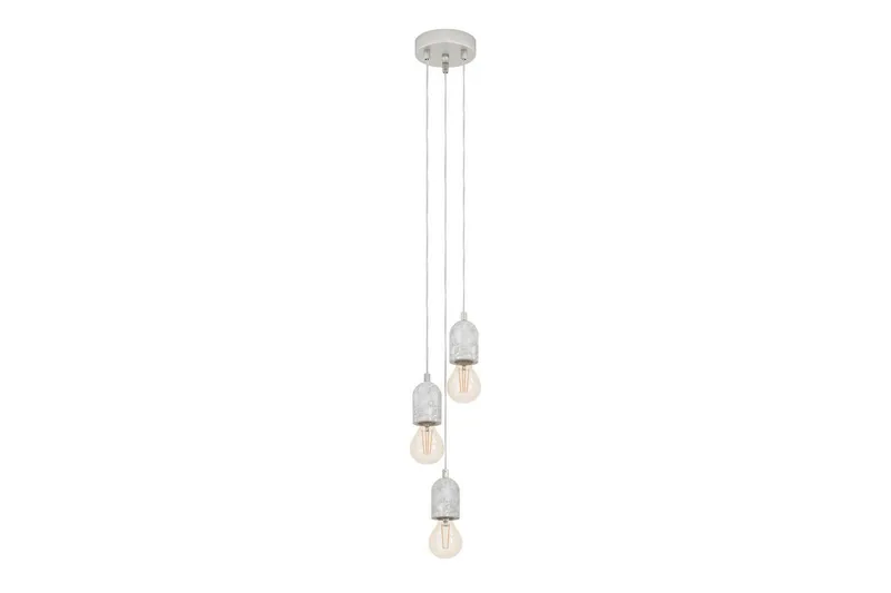 Riippuvalaisin Eglo Silvares 3 lampulla, Harmaa