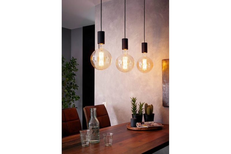 Riippuvalaisin Eglo Pozueta 3 lampulla - Musta - Valaistus - Sisävalaistus & lamput - Ikkunavalaisimet - Ikkunavalaisin riippuva