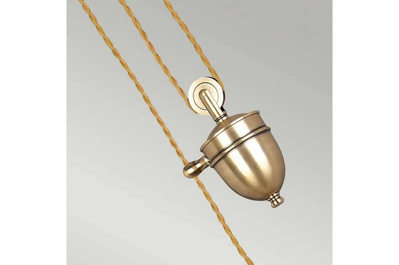 Riippuvalaisin Elstead Lighting Provence Ikääntynyt messinki - Ikääntynyt messinki - Valaistus - Sisävalaistus & lamput - Ikkunavalaisimet - Ikkunavalaisin riippuva