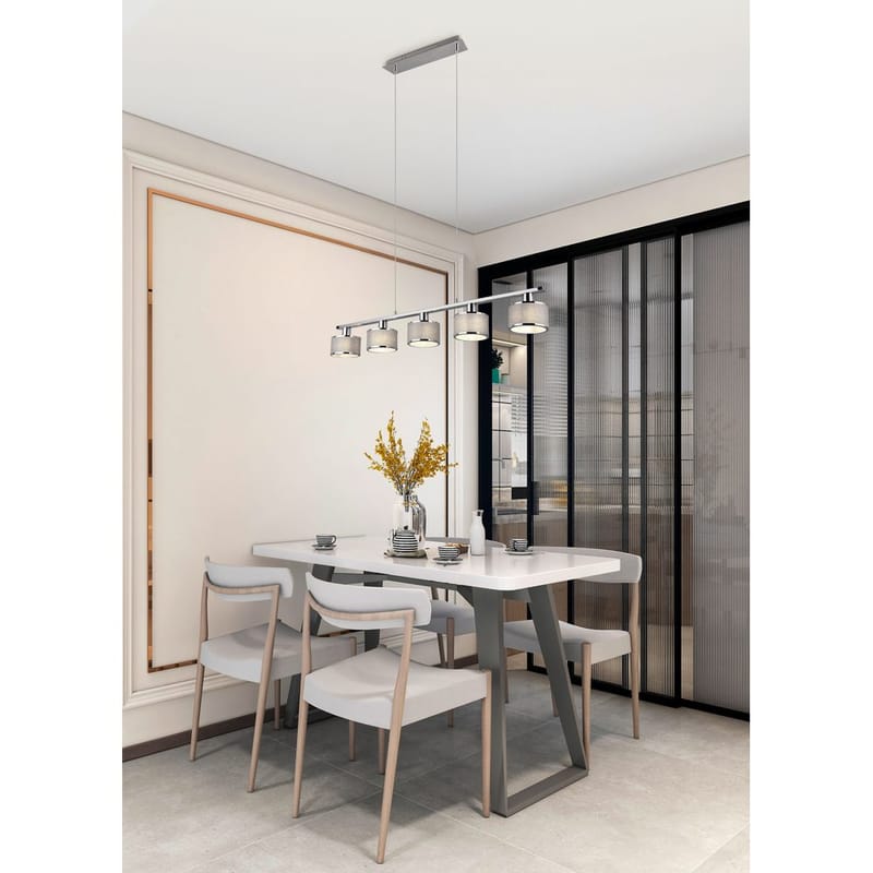 Riippuvalaisin Kaprun - 5 lamppua, 5-osainen - Valaistus - Sisävalaistus & lamput - Ikkunavalaisimet - Ikkunavalaisin riippuva