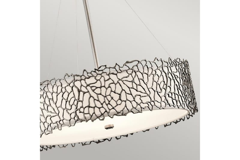 Riippuvalaisin Kichler Hopea Koralli 559x175x559 mm - 559x175x559 mm - Valaistus - Sisävalaistus & lamput - Ikkunavalaisimet - Ikkunavalaisin riippuva