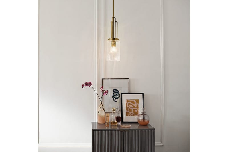 Riippuvalaisin Kichler Kimrose Harjattu luonnollinen messinki - Harjattu luonnollinen messinki - Valaistus - Sisävalaistus & lamput - Ikkunavalaisimet - Ikkunavalaisin riippuva