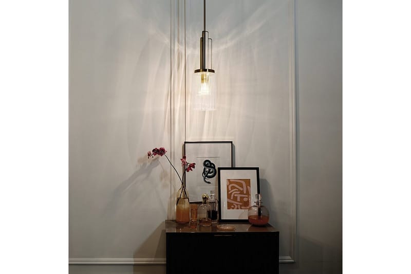 Riippuvalaisin Kichler Kimrose Harjattu luonnollinen messinki - Harjattu luonnollinen messinki - Valaistus - Sisävalaistus & lamput - Ikkunavalaisimet - Ikkunavalaisin riippuva