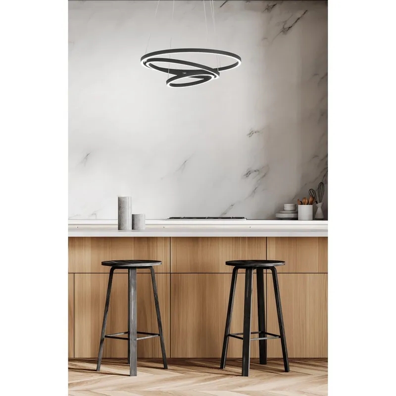 Riippuvalaisin Lobinero - Musta Valkoinen - Valaistus - Sisävalaistus & lamput - Ikkunavalaisimet - Ikkunavalaisin riippuva