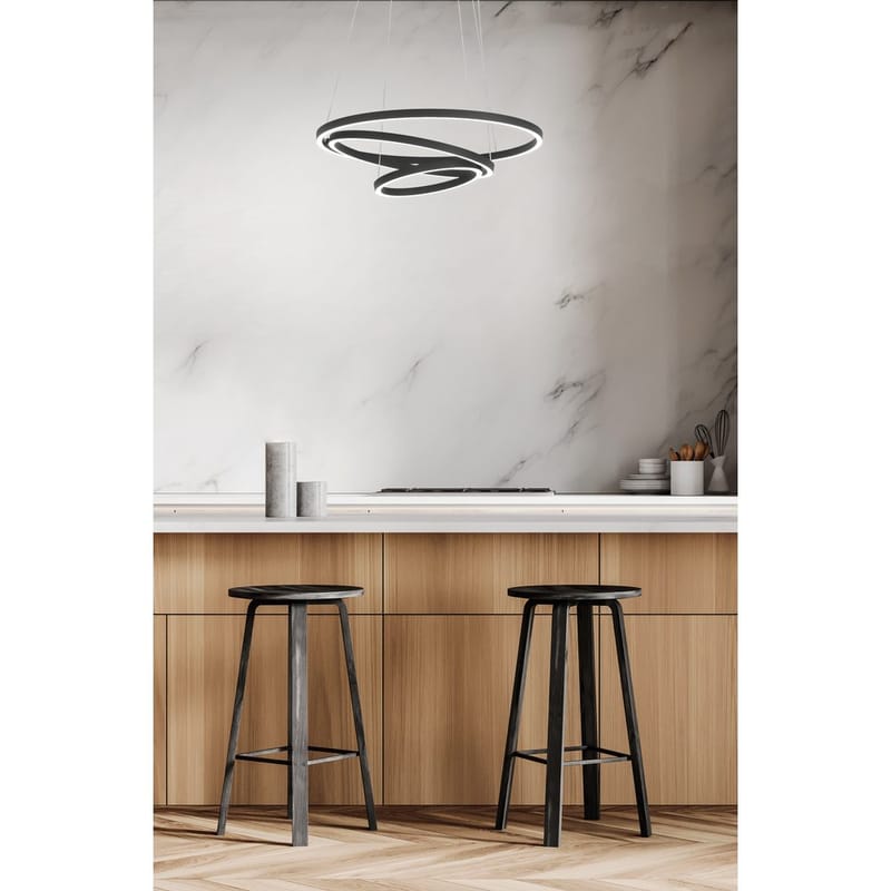 Riippuvalaisin Lobinero - Musta Valkoinen - Valaistus - Sisävalaistus & lamput - Ikkunavalaisimet - Ikkunavalaisin riippuva