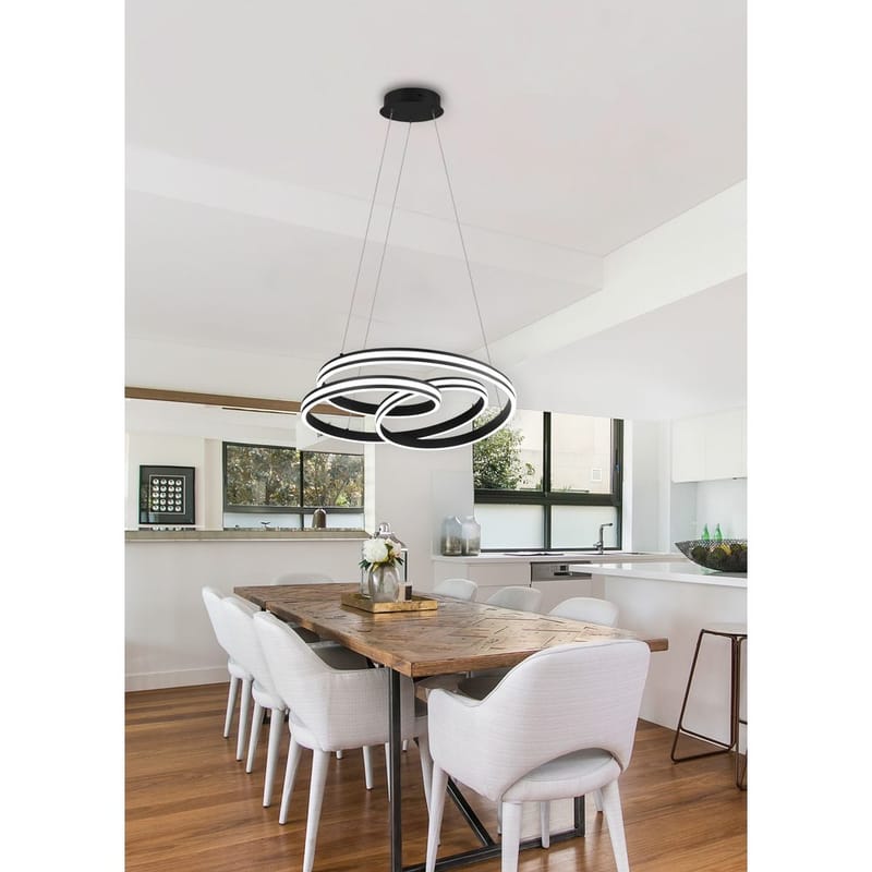 Riippuvalaisin Nuria - Mattamusta - Valaistus - Sisävalaistus & lamput - Ikkunavalaisimet - Ikkunavalaisin riippuva