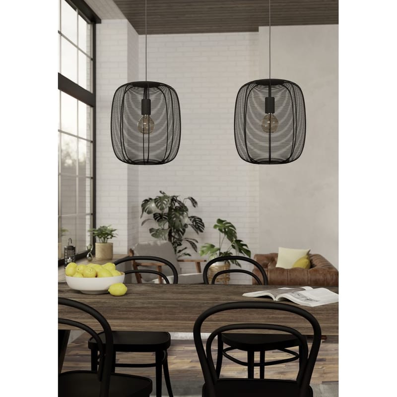 Riippuvalaisin Rinroe 2 lampulla - 90 cm - Valaistus - Sisävalaistus & lamput - Ikkunavalaisimet - Ikkunavalaisin riippuva