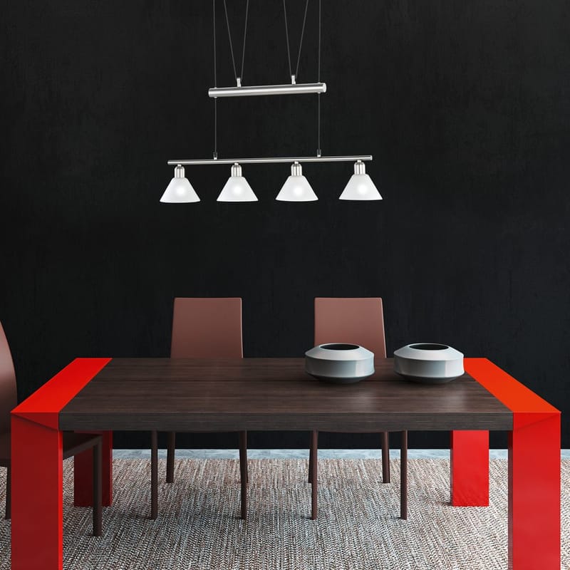 Riippuvalaisin Stamina - 4 lamppua, 4-osainen - Valaistus - Sisävalaistus & lamput - Ikkunavalaisimet - Ikkunavalaisin riippuva