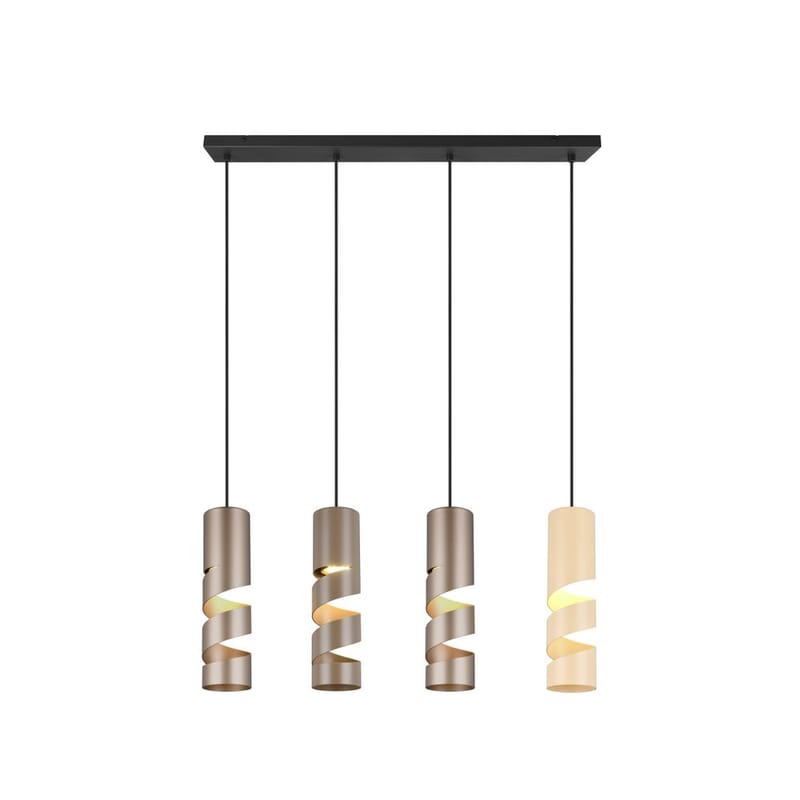 Riippuvalaisin Stream - 4 lamppua, 4-osainen, Monivärinen, Moniväri - Valaistus - Sisävalaistus & lamput - Ikkunavalaisimet - Ikkunavalaisin riippuva