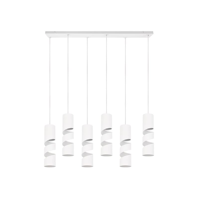 Riippuvalaisin Stream - 6 lamppua, 6-osainen, Mattavalkoinen - Valaistus - Sisävalaistus & lamput - Ikkunavalaisimet - Ikkunavalaisin riippuva