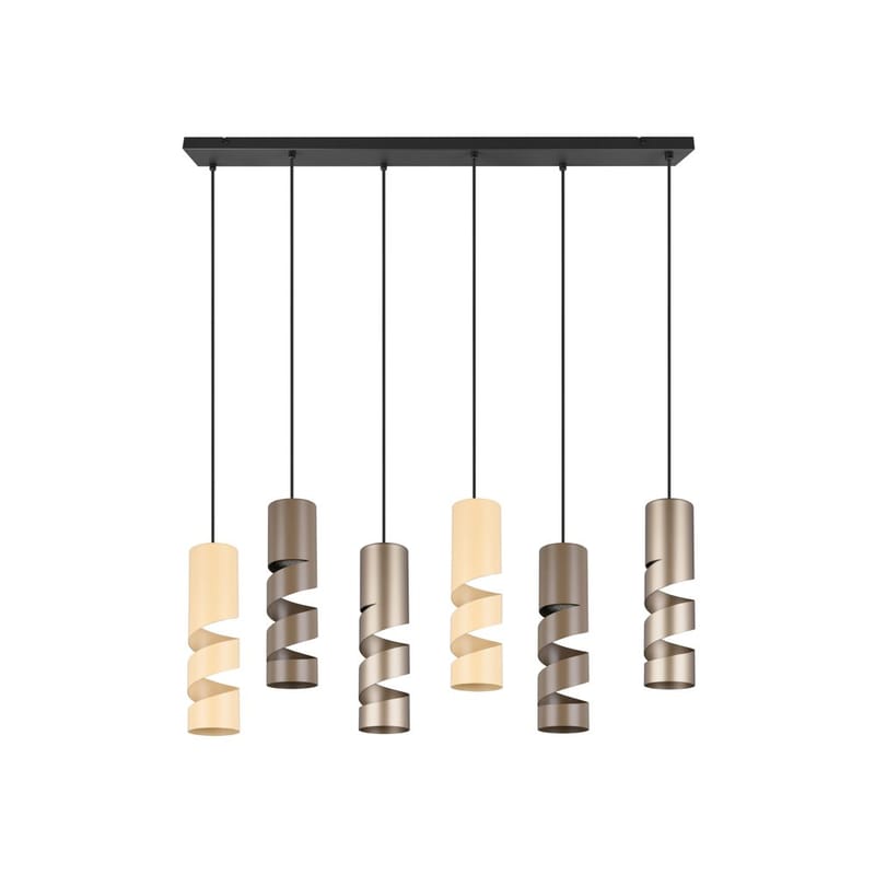 Riippuvalaisin Stream - 6 lamppua, 6-osainen, Monivärinen, Moniväri - Valaistus - Sisävalaistus & lamput - Ikkunavalaisimet - Ikkunavalaisin riippuva