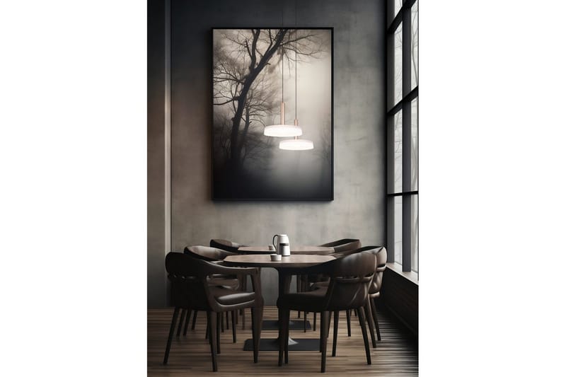 Riippuvalaisin TRIO Celeste 1-osainen, Mattamusta/valkoinen/kahvinruskea - 1-osainen, Mattamusta/valkoinen/kahvinruskea - Valaistus - Sisävalaistus & lamput - Ikkunavalaisimet - Ikkunavalaisin riippuva